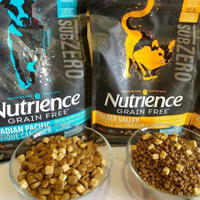 Thức Ăn Hạt Cho Mèo Nutrience Subzero Bao 500g & 2.27kg Vị Gà Tây Và 6 Loại Cá Biển Trái Cây Rau Củ Quả