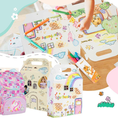 Ba Lô Smart Kids Little Travelers Plus Mini Backpack - Kitten Mia - Tiger Family SKDF-022A