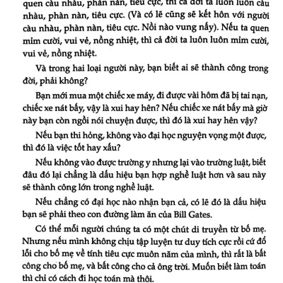 Tư Duy Tích Cực Thay Đổi Cuộc Sống (Tái Bản)
