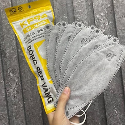 Sét 100 cái khẩu trang kf94 chuẩn hàn quốc 