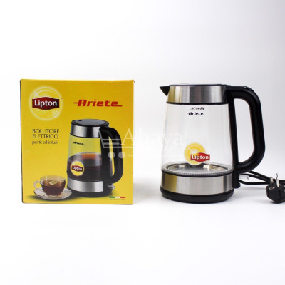 Bình Đun Siêu Tốc Thủy Tinh Ariete 1.7L MOD.2874 - Ý - Hàng Chính Hãng