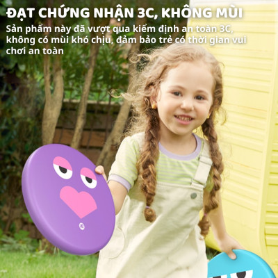 Đĩa bay xoay tung hứng đĩa ném Frisbee thể thao Mideer Soft Sport Frisbee