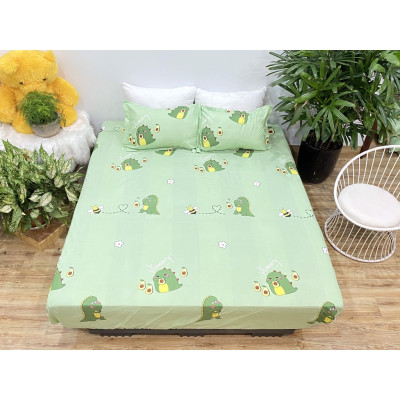 Set Ga Gối 3 món gồm: 1 Ga 2 Vỏ gối Đầu Thương Hiệu DULCETT ( đủ size 1m6 1m8 2m2)