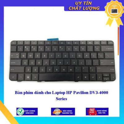 Bàn phím dùng cho Laptop HP Pavilion DV3-4000 Series - Hàng Nhập Khẩu New Seal