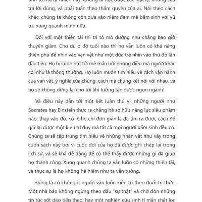 Trên Vai Người Khổng Lồ - Bài Học Từ Những Thiên Tài Vĩ Đại Nhất Lịch Sử Để Khác Biệt Và Thành Công