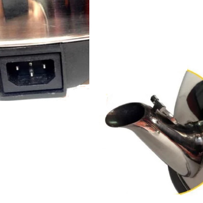 Ấm điện đế liền cao cấp 4L Đạt Tường – ĐL-01 - Trắng Inox - Hàng chính hãng