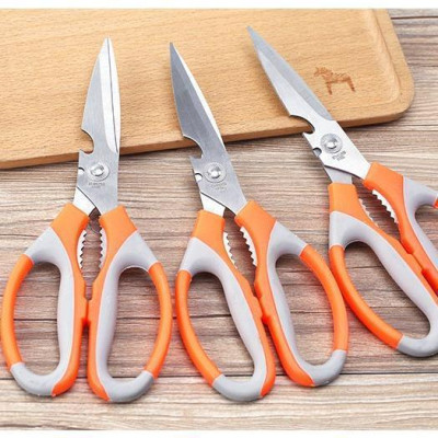 Kéo Cắt Đa Năng K-024 Màu Cam 5 Trong 1 Tiện Lợi