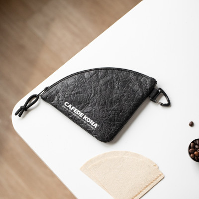 Túi da đựng giấy lọc cà phê CAFE DE KONA