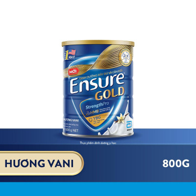 Combo 4 Thực Phẩm Dinh Dưỡng Y Học Ensure Gold 800g