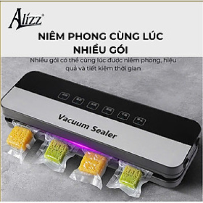 Máy hút chân không bảo quản thực phẩm AL-13834 dùng cho gia đình - Hàng chính hãng