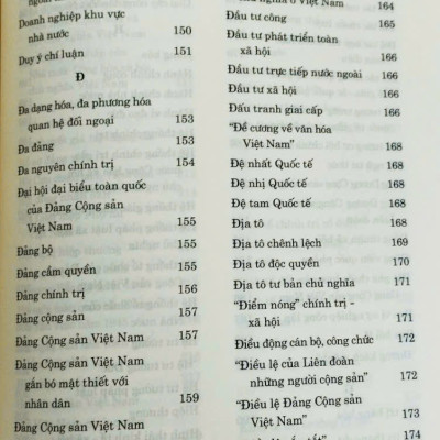 Thuật Ngữ Lý Luận Chính Trị