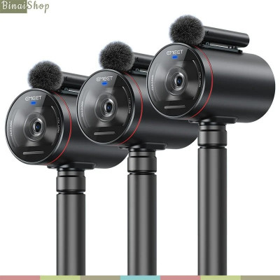 Emeet Streamcam One (Gen 2) - Webcam LiveStream Không Dây, Kết Nối Wifi, Micro Từ Tính Kép, Thời Lượng Pin 8 Giờ - Hàng chính hãng