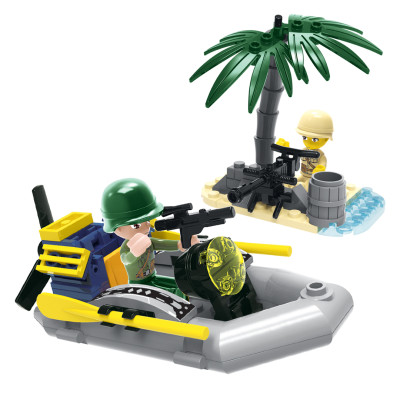 Đồ Chơi: Ghép Hình - Lực Lượng Đặc Nhiệm_ Xuồng Tuần Tra DK81175