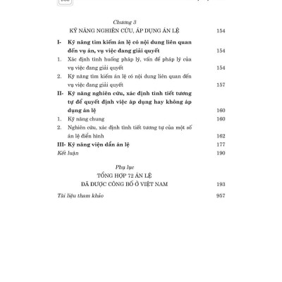 Án lệ Việt Nam - bản in 2025