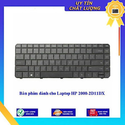 Bàn phím dùng cho Laptop HP 2000-2D11DX     - Hàng Nhập Khẩu