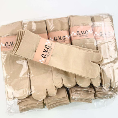 Set 10 đôi tất nữ xỏ ngón chống nắng, vớ nữ cổ cao da chân vải cotton, mềm mịn cực êm chân