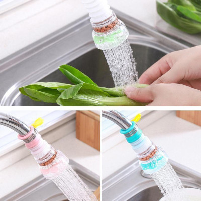 Vòi Lọc Nước Xoay 360 Độ Có Van Khóa Và Cánh Quạt Tiện Lợi