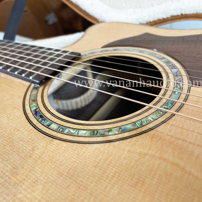 Đàn Guitar Acoustic Custom CL2022 của anh Lê Dũng Sĩ (Khảm trai chữ ký cần đàn)