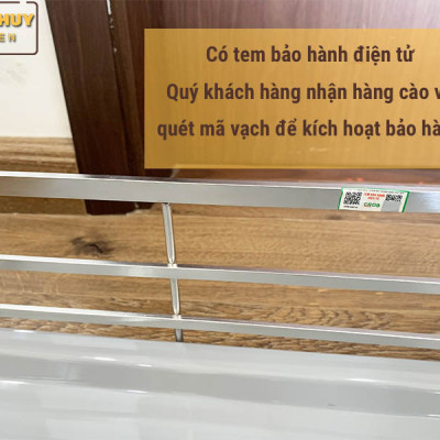 Giá xoong nồi inox 304 nan dẹt cho tủ bếp bảo hành vĩnh viễn han gỉ