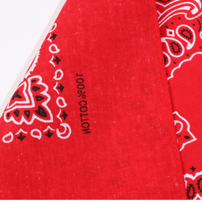 Bộ sưu tập khăn vuông cotton bandana turban XO Vintage BDN01 54x54cm - BDN01.5 Hồng đậm