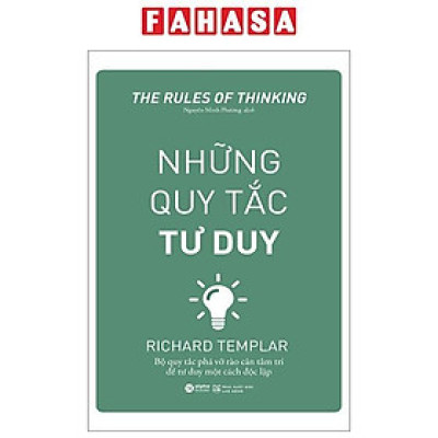 Những Quy Tắc Tư Duy (Tái Bản 2024)