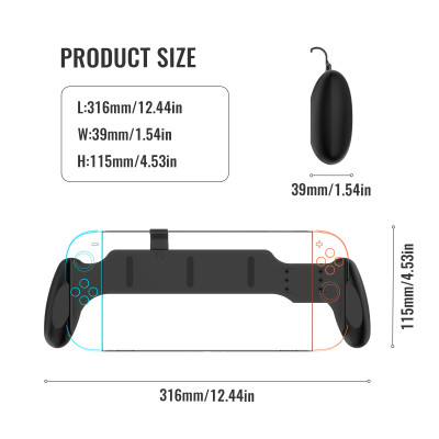 Bao Case Chống Trượt bảo vệ cho Nintendo Switch / Nintendo Switch OLED / Nintendo Switch 2 - Hàng Chính Hãng