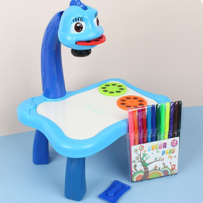 Bàn vẽ có đèn chiếu sáng thông minh có nhạc cho bé