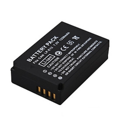 Pin Dành Cho Máy Ảnh Canon LP-E12 1250mAh Cao Cấp - Hàng Nhập Khẩu