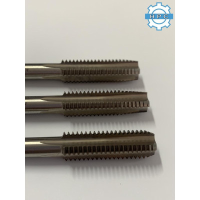 Bộ 3 mũi taro tay Volkel M 10 x 1.25 loại thẳng