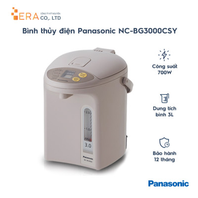 Bình Thủy Điện Panasonic PABT-NC-BG3000CSY 3L - Hàng chính hãng