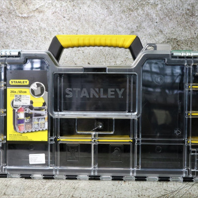 THÙNG ĐỒ NGHỀ CÓ KHAY ĐỰNG PHỤ KIỆN (680X350X260)MM STANLEY 1-97-514 - HÀNG CHÍNH HÃNG