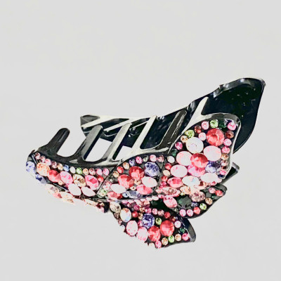 Kẹp Tóc Sau Hình Chiếc Lá Đính Đá - Phụ Kiện Sang Trọng Cho Nét Đẹp Quý Phái Dành Cho Người Yêu Thương