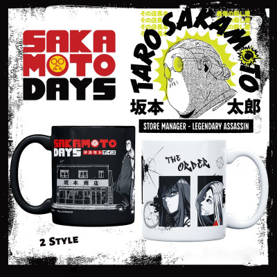 Ly Sứ Sakamoto Days - Sunrisepop SDAC039 - Màu Trắng