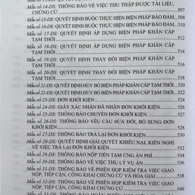 Hệ Thống Các Nghị Quyết Của Hội Đồng Thẩm Phán, Toà Án Nhân Dân Tối Cao Về Dân Sự Và Tố Tụng Dân Sự Từ Năm 1990 Đến 2023