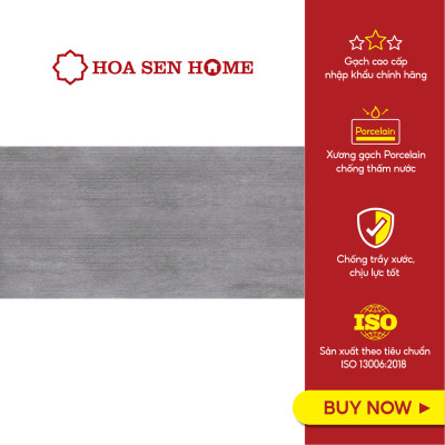 Gạch men ốp tường LUSTRA INCEF0300600020TD màu xám đen, họa tiết vân đá tự nhiên, chống trầy chống ẩm vượt trội, kích thước 300mmx600mm, thùng 6 viên - Hàng chính hãng