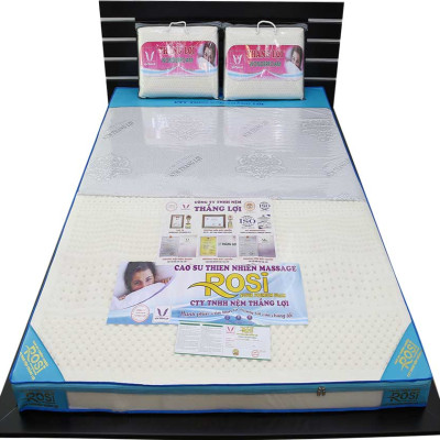 Nệm cao su thiên nhiên TL Rosi massage 