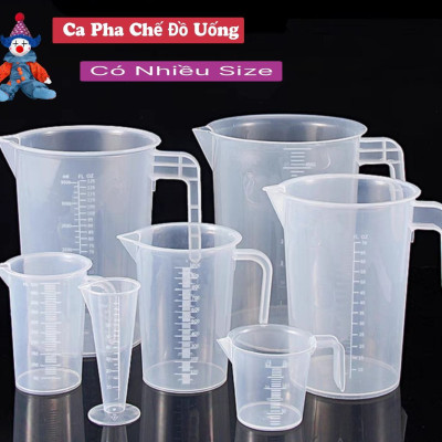 Combo 3 ca đong nhựa có vạch chia dung tích 3 lít
