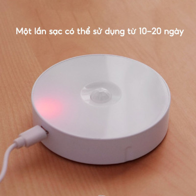 Đèn Led Cảm Ứng Chuyển Động Thông Minh Tự Bật Tắt Dán Tường, Đèn Cảm Biến Gắn Cầu Thang, Giường Tủ Sạc Pin Tích Điện