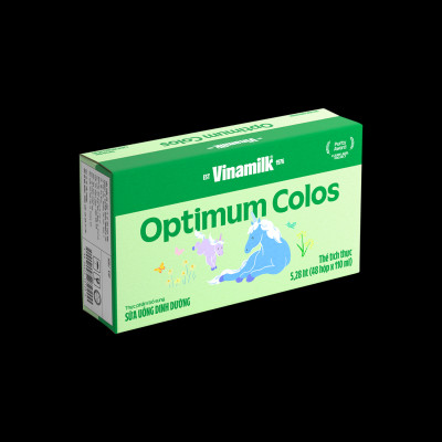 Sữa bột pha sẵn Optimum Colos Vinamilk Hộp 110ml