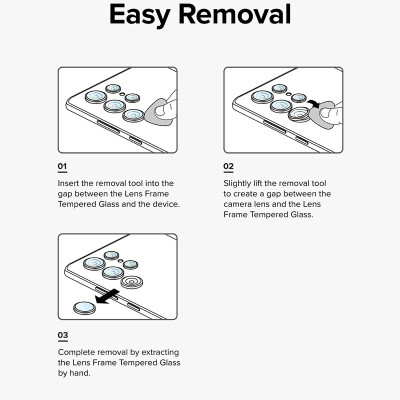 Dán camera dành cho Samsung Galaxy Z Flip 6 RINGKE Lens Frame Glass_ Hàng chính hãng