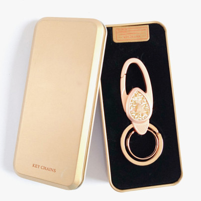 Móc khóa ô tô cao cấp Jobon ZB-099-Vàng