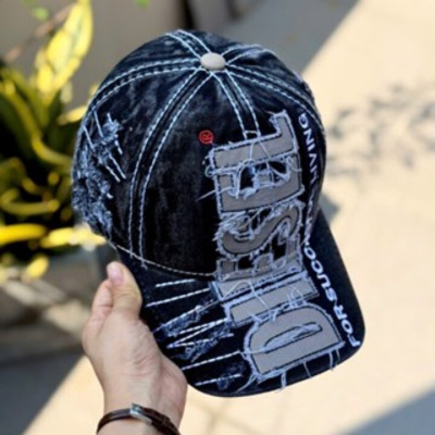 Nón kết, mũ lưỡi trai Diesel vải jeans form chuẩn siêu đẹp (Ảnh thật)