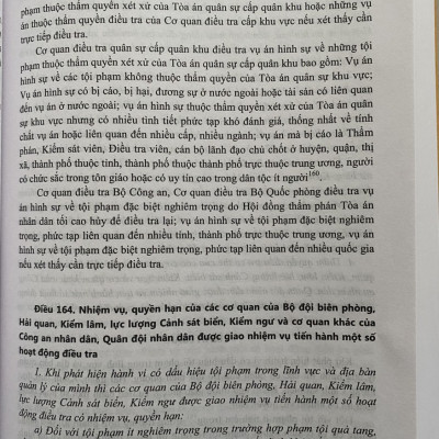 Bình Luận Khoa Học Bộ Luật Tố Tụng Hình Sự Năm 2015 Được Sửa Đổi, Bổ Sung Năm 2021 