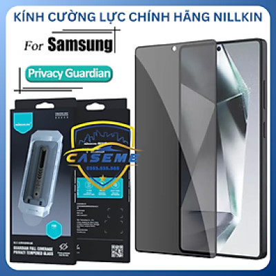 Kính Cường Lực Full Màn Hình Chống Nhìn Trộm Nillkin Guardian Cho Samsung Galaxy S25 Ultra - Hàng Chính Hãng