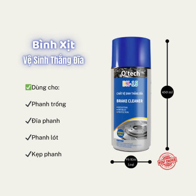 Bình xịt vệ sinh thắng đĩa O