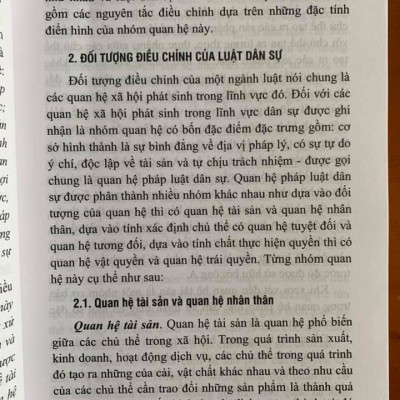 Nhập Môn Luật Dân Sự - Sách Chuyên Khảo