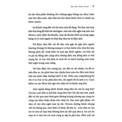 Hoa Sen Trên Tuyết - Hành Trình Đi Tìm Chính Mình Của Một Triệu Phú - Bìa mềm - Tác Giả Nguyên Phong - First News