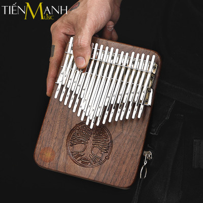 Đàn Kalimba 34 Phím Hluru KYT34B-BlackWalnut - Nhạc Cụ Tiến Mạnh Music KYT34B, KYT34 Hàng Chính Hãng