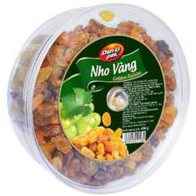 Nho vàng Chile 454gr DAN D PAK 100% TỰ NHIÊN, không chất bảo quản, bổ sung canxi, vitamin và khoáng chất cần thiết cho cơ thể
