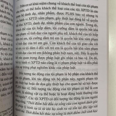 Các tội x phạm tình dục trong luật hình sự Việt Nam